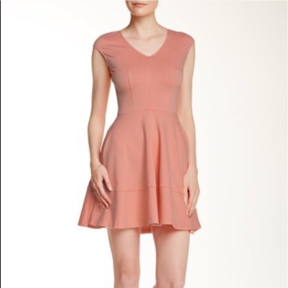 Love…Ady- Woman’s V-Neck Fit & Flare Dress